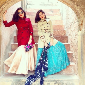 Shooting for BURBERRY in INDIA! 